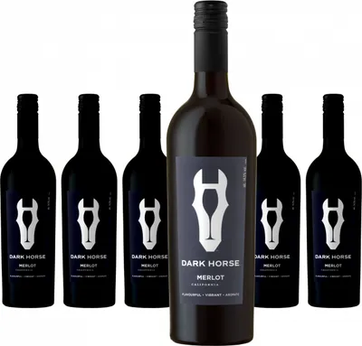 Produktbild von 6 x Dark Horse Merlot