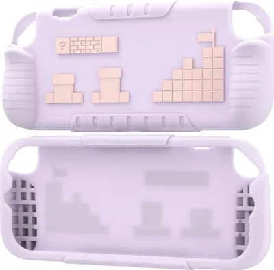 Produktbild von Für Nintendo Switch 2 Anti-Rutsch & stoßfestes Liquid-Silikon Schutzgehäuse Pink