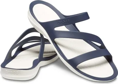 Produktbild von Crocs W Swiftwater Sandals 203998-462, Badelatschen, Damen, Dunkelblau, Größe: 36/37