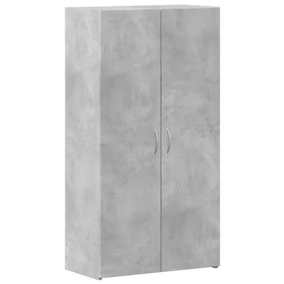Produktbild von Aktenschrank Betongrau 60x32x115 cm Holzwerkstoff