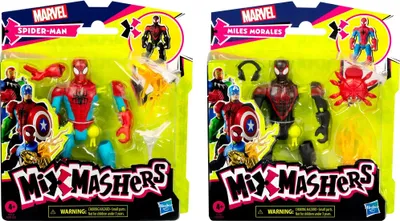 Produktbild von Hasbro Spiderman Mixmashers Basic Figuren sortiert
