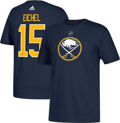 Obrázek produktu pro Pánské tričko #15 Jack Eichel Buffalo Sabres NHL Tričko NHL Buffalo Sabres Jack Eichel 15 tmavě modré hokejové tričko S