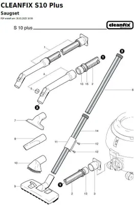 Produktbild von Gleitklemme für Cleanfix S 10 Plus