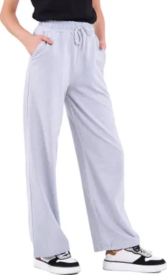 Produktbild von COMEOR Jogginghose Damen Weites Bein (Hellgrau XL)
