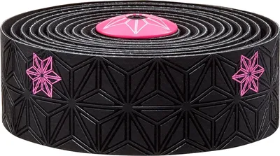 Produktbild von Supacaz Lenkerband Super Sticky Kush , Logo Schwarz Pink