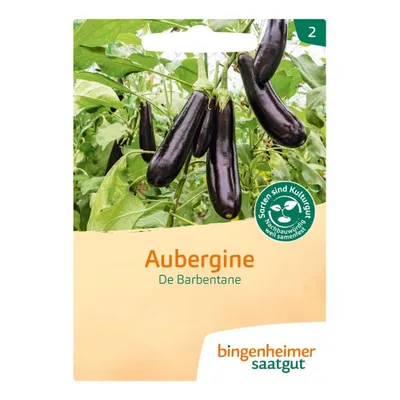 Produktbild von Bingenheimer Saatgut Aubergine De Barbentane 1 Stück