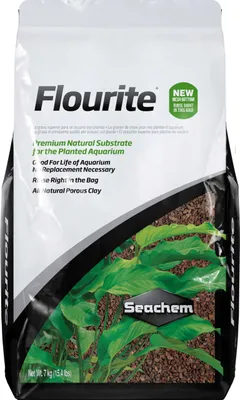 Produktbild von Seachem Flourite 7Kg Poröses Kiessubstrat auf Tonbasis, ideal für bepflanzte Aquarien