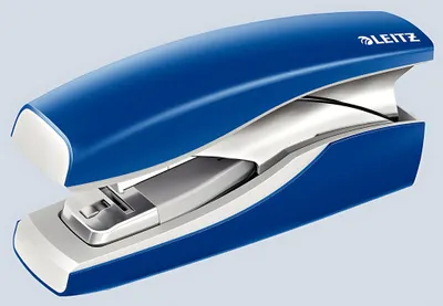 Produktbild von Leitz 56030035 Tacker Flacher Clinch Blau