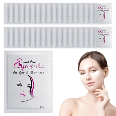 Produktbild von Set mit 150 Augenpads für Wimpernverlängerungen und Schönheitsbehandlungen