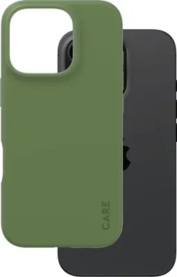 Obrázek produktu pro PanzerGlass CARE™ by ® Case Green iPhone 16 Pro, Obal, Apple, Apple - iPhone 16 Pro, Zelená