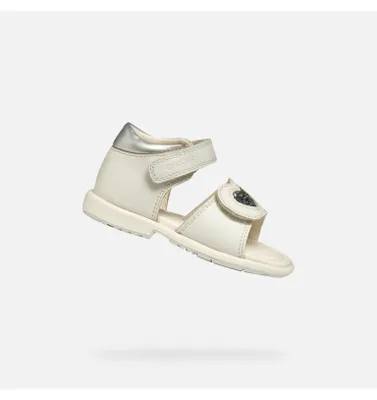 Produktbild von Geox Weiße Mädchensandalen Verred 22