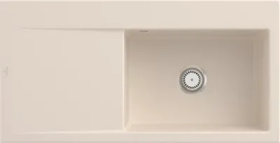 Produktbild von Villeroy & Boch Keramikspüle 336101FU, Subway Style 60 Einbauspüle - inkl.