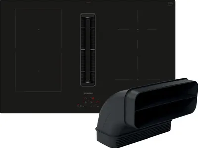 Obrázek produktu pro Siemens ED811BS16E + HZ9VDSB2, Černá, Vestavěné, 80.2 cm, Indukční varná deska se zónami, Sklokeramický, 4 zóna/zón