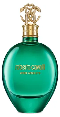 Produktbild von Roberto Cavalli Verde Assoluto, Frauen, 75 ml, Bergamotte, Rosa Pfeffer, Mandarine, Geißblatt, Tuberose, Gardenia, Sandelholz, Zedernholz, Bernstein, Praline, Spray