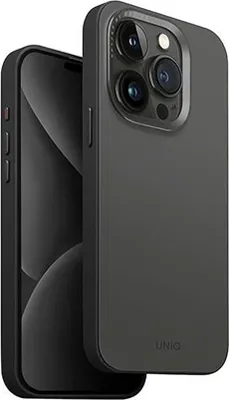 Zdjęcie produktu dla Uniq Etui Lyden Ds Iphone 15 Pro 6.1" Magclick Charging Szaro-Czarny/Charcoal Grey-Black