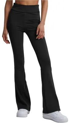 Image de Dámské leginy Urban Classics Ladies Recycled High Waist Flared Leggings black - M