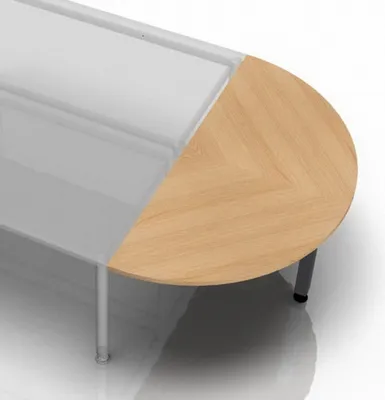 Produktbild von RA160 G - Ansatztisch 160x80 Eiche