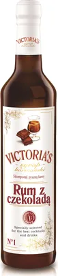 Obrázek produktu pro Sirup Victoria's Rumový 490 ml