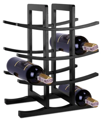 Immagine prodotto di Portabottiglie in bambù Todgar nero
