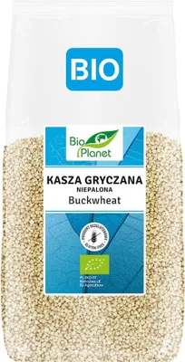 KASZA GRYCZANA NIEPALONA BEZGLUTENOWA BIO 500 g - BIO PLANET