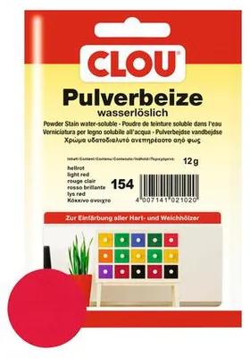 Produktbild von Clou Pulverbeize hellrot 12 g