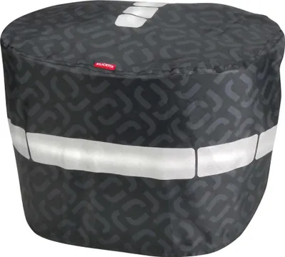 Obrázok produktu pre Klickfix Rain Cover M, kryt proti dažďu pre košík na bicykel alebo košík na riadidlá, čierno-sivý, voľný