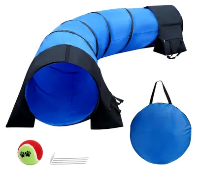 Produktbild von Agility-Trainingsgerät für Hunde, Agility-Tunnel, Starter-Set, Agility-Ausrüstung für Hunde