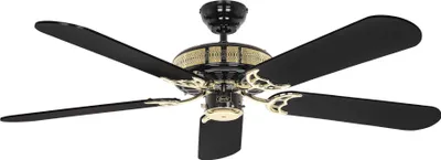 Image de Ventilateur de plafondavec avec chainette Black Magic 132 cm