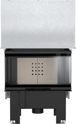 Produktbild von Kamineinsatz KRATKI NBC 680/280 7 kW Ø 160 mit Schiebetür mit Türfeder