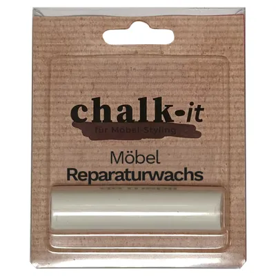 Produktbild von Reparatur Weichwachs Weiss Chalk-it Füllstift Kratzer Holzwachs Korrektur Stift