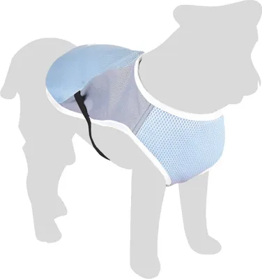 Produktbild von Flamingo Pet Products – Kühlmantel Frozen, Grau, Länge 40 cm, Durchmesser 50 – 6