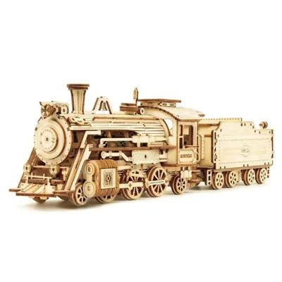 Produktbild von ROBOTIME Rokr 3D Holzpuzzle Prime Steam Express 308 Teile