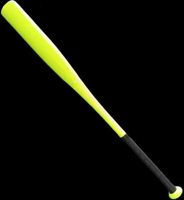 Produktbild von Famanu Baseballschläger aus Aluminium - Professionell, Antirutschgriff, Neongelb