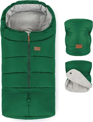 Produktbild von Winter-Sitzhülle für Kinderwagen & Autositze, mitwachsend, wasserdicht, waschmaschinenfest, gesteppt, 48x110 cm