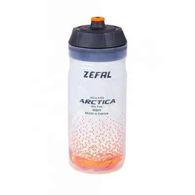 Produktbild von Zéfal Trinkflasche Arctica Orange 550 ml 550 - isotherme Fahrradlasche mit To...