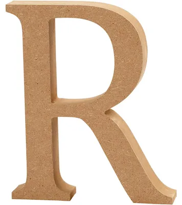 Productafbeelding van Creativ Company 56377, Decoratief letter, Hout, Hout, 80 mm, 1,5 cm, 1 stuk
