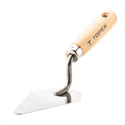 Obrázek produktu pro TOPEX dlátová stěrka ostrá 140 x 80 mm, nerezová ocel