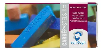 Produktbild von Bruynzeel Pastellkreide Van Gogh Set 12 Farben für Erwachsene