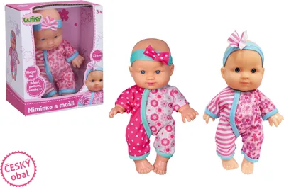 Produktbild von Baby mit Schleife 23 cm – tschechische Verpackung