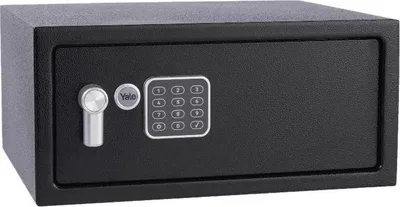 Produktbild von Yale Möbeltresor Laptop, YLV/200/DB2, mit Tastenfeld, Schwarz