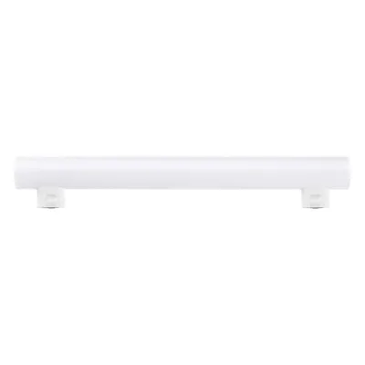 Produktbild von LightMe LED Linienlampe 30cm 4W S14s 2 Sockel opal 470lm 2700K/4000K Schalter-Dimmbar
