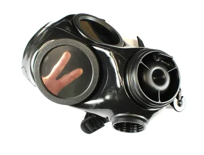 Produktbild von Outsert Linsen für FM12 Gasmaske Spiegelfolie Außenring Gasmask Britische FM12 SAS