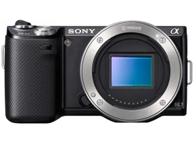 Produktbild von Sony Alpha NEX-5NK Kit mit 18-55mm schwarz Digitalkamera