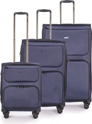 Produktbild von Stratic Bendigo Light + - Koffer-Set 3-teilig (S, M, L) - Navy
