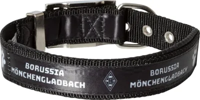Produktbild von Borussia Mönchengladbach Hundehalsband 30-45cm schwarz