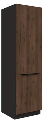 Produktbild von Küchen Hochschrank 60 cm MONZA Okapi Nußbaum Küchenzeile Küchenblock Küche