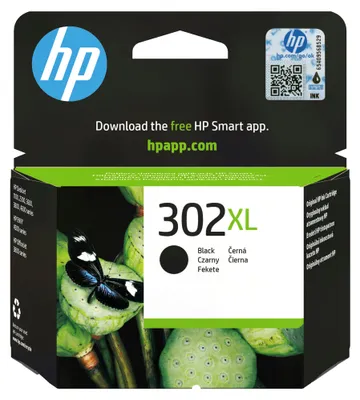 Immagine prodotto di Cartuccia di stampa HP 302XL nero (F6U68AE)