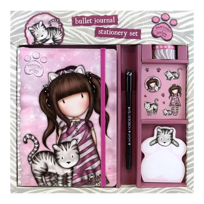 Image de Set de papeterie Gorjuss Ruby sauvage Rose Gris