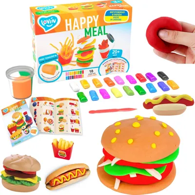 Productafbeelding van MAKSIK HappyMeal OKT6396 76396, set met klei