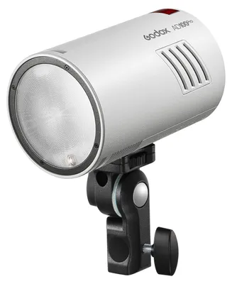 Obrázok produktu pre Godox AD100Pro vreckové štúdiové portrétne bleskové osvetlenie s OLED displejom, 5800 K, synchronizáciou 1/8000 s, TTL/Multi/M, vstavaným bezdrôtovým systémom 2,4 GHz X s 5 skupinami a 32 kanálmi, s 2600 mAh batériou
